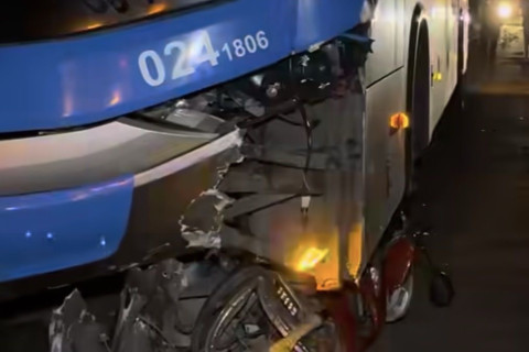 Colisão entre ônibus e motocicleta deixa homem morto na CE-257, em Ipu