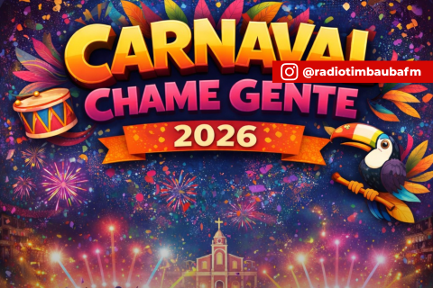 CONFIRA A PROGRAMAÇÃO Carnaval Chame Gente 2026 promete movimentar Nova Russas com cinco dias de festa