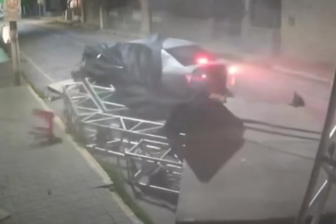 Colisão grave deixa vigilantes feridos no bairro Pimenta, em Crato