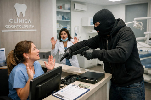 Tentativa de assalto em clínica odontológica mobiliza forças de segurança em Ipu