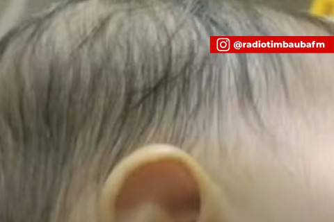 Bebê de 5 meses é internada após ser esp4nc4da pelo próprio pai em Aiuaba