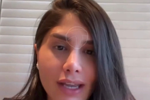 Influenciadora negou qualquer envolvimento com o ex-marido e criticou rumores e especulações sobre sua vida pessoal.