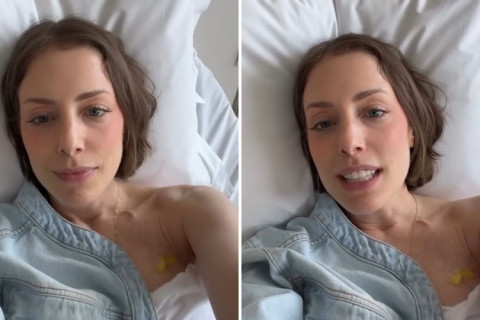 Fabiana Justus celebra progresso na luta contra leucemia