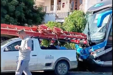 Mais um ônibus da Princesa dos Inhamuns envolvido em acidente