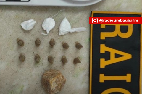 RAIO apreende drogas no Alto da Boa Vista em Nova Russas