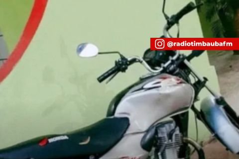 Motocicleta de moradora de Nova Russas é furtada durante festa em Tamboril