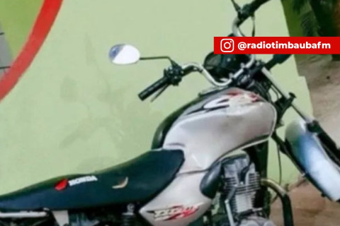 Motocicleta de novarussense furtada em Tamboril é recuperada pelo BP RAIO em  Amontada