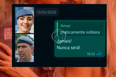 "Jamais, nunca será solteira" Última mensagem de tenente-coronel à esposa veio dias antes da m*rte