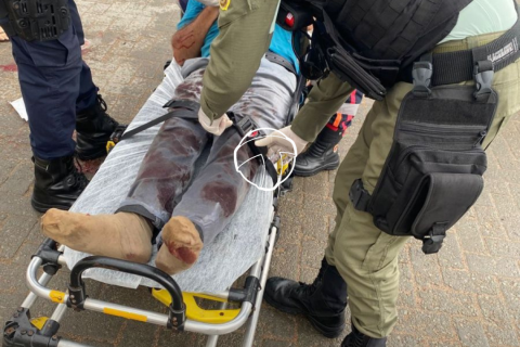 Pastor evangélico fica ferido após colisão entre motocicletas em Tauá