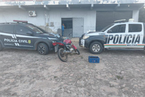 Acusado de furto e receptação é preso em Quiterianópolis