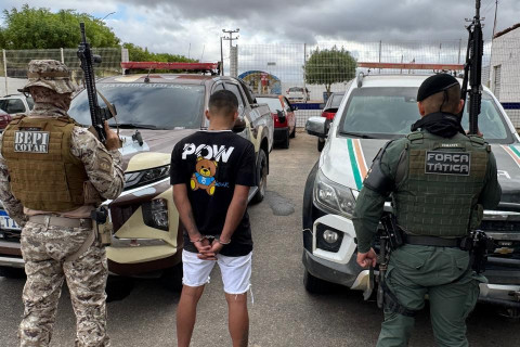 BEPI/COTAR realiza prisão e apreende mais uma arma de fogo na zona rural de Crateús