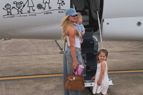 Após maratona no Carnaval do Rio, Virginia viaja com os filhos:  "Hora de dar tchau"