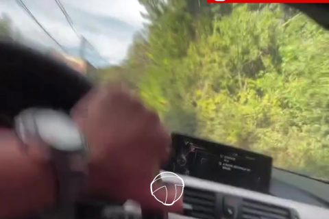 Idoso quase vira “saudade” após ultrapassagem em rodovia e vídeo viraliza na web: “livramento”