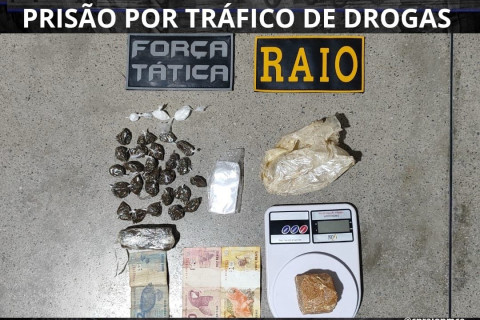 Jovem é preso por tráfico de drogas em Nova Russas