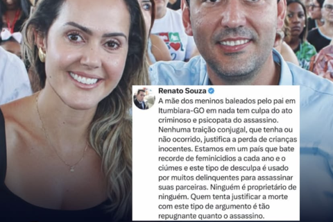 HOMEM REPUDIA TENTATIVA DE CULPAR MÃE EM CASO DE SECRETÁRIO QUE MATOU OS FILHOS