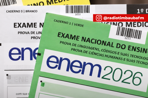 INSCRIÇÕES PARA O ENEM 2026 COMEÇAM NESTA SEGUNDA-FEIRA; VEJA O QUE MUDA