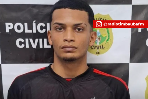 Homem com mandado de prisão de Monsenhor Tabosa foi preso em Tauá com grande quantidade de drogas