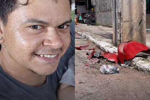 Funcionário da Prefeitura de Ipueiras morre após perder controle de motocicleta e colidir com poste
